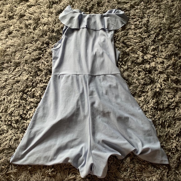 PrettyLittleThing Light Blue Romper - Picture 3 of 4